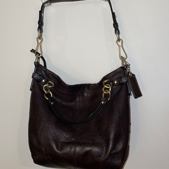 Coach Handbags - Coach Pebbled Leather Hobo & Signature Wristlet